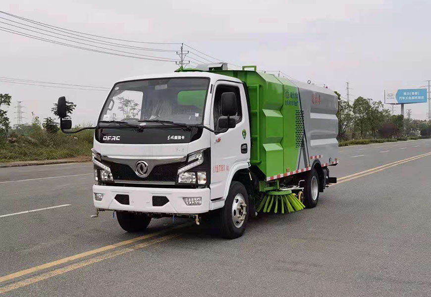 國六東風福瑞卡5方洗掃車